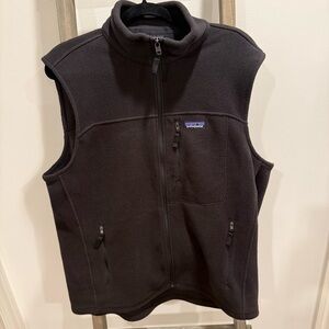 Patagonia Men’s Synchilla Fleece Vest size Large Black